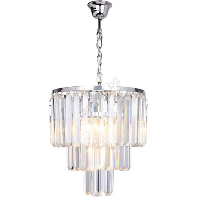 Brilagi - LED Кристален пендел MOZART 4xE14/40W/230V лъскав хром (BG0759)