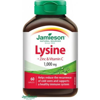 Jamieson Lysine + Zinc & Vitamin C 1000 mg 60 tablet