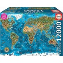 Puzzle EDUCA Zázraky světa 12000 dielov