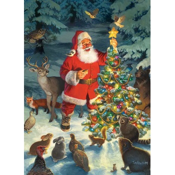Cobble Hill - Puzzle Santas Tree - 1 000 piese