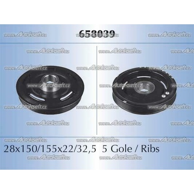 Starline řemenice klikové hřídele RS 658039