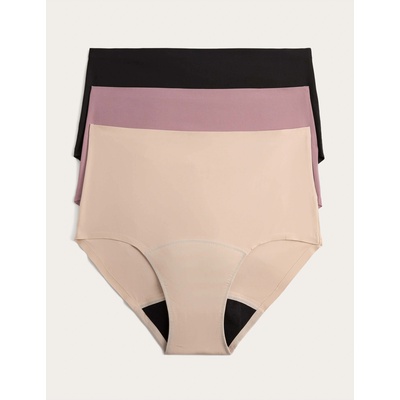 Marks & Spencer Висок абсорбционен менструален слип без видим еластик, 3 броя Marks & Spencer черна Marks & Spencer | Cheren | ЖЕНИ | 16