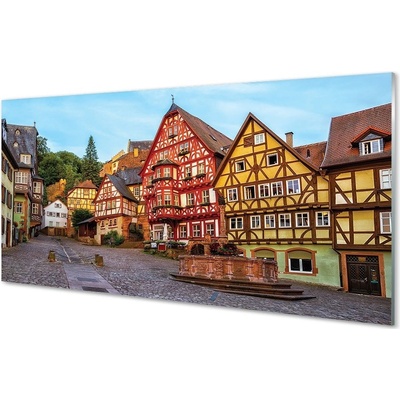 Obraz na skle Germany Staré Město Bavorsko 100x50 cm – Hledejceny.cz