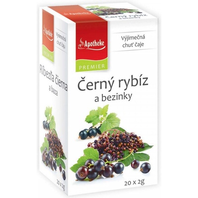 APOTHEKE Černý rybíz a bezinky 20 x 2 g