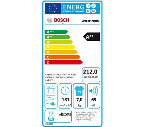 Bosch WTH85201BY