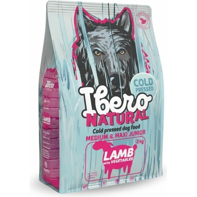Ibero Cold Press Dog Medium & Maxi Junior Lamb 2 kg