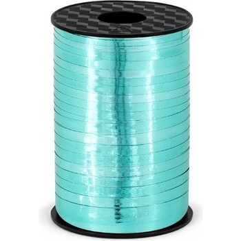 Party Deco Тюркоазена Лента За Балони, Металик