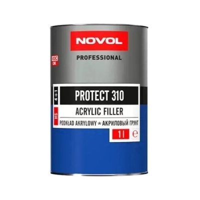 NOVOL PROTECT 310 - Akrylový primer 4:1 Čierny 1L