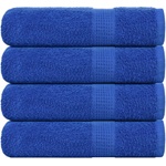 vidaXL Кърпи за ръце FROGN 4 бр. сини 50x100 см 360 г/м2 (136711)