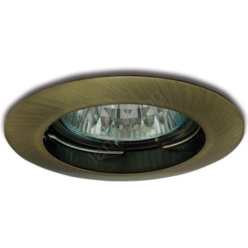 PANLUX Лампа за вграждане 1xGU5, 3/50W/12V златист (PX0354)