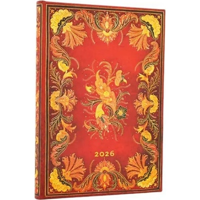 Fiammetta Midi 12-month Verso Hardcover Flexi Dayplanner Elastic Band Closure 2026