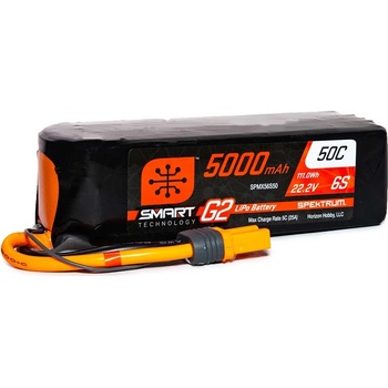Spektrum Smart G2 LiPo 22.2 V 5000 mAh 50C IC5