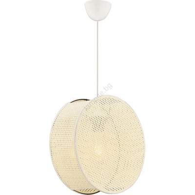 ASIR GROUP Vисяща лампа на кабел BIG DRUM 1xE27/60W/230V кремава (AS2591)