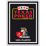 Modiano Пластични покер карти Texas Poker - черен гръб