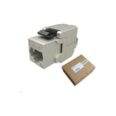 Solarix MULTIPACK 24 ks - keystone CAT5E STP RJ45 samořezný SXKJ-5E-STP-BK-SA