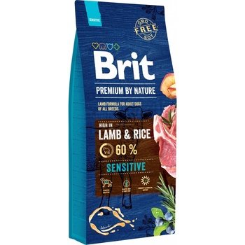 Brit Premium by Nature Sensitive Lamb & Rice 2 x 15 kg