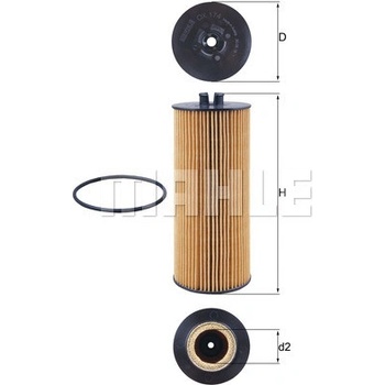 Olejový filter MAHLE ORIGINAL OX 174D (OX174D)