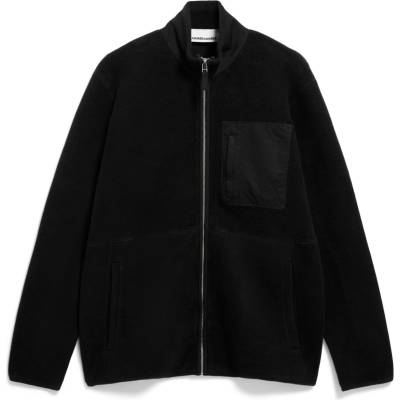 Armedangels Мъжко поларено яке Armedangels Flaabo Fleece Jacket - Black (005-6778-0113)