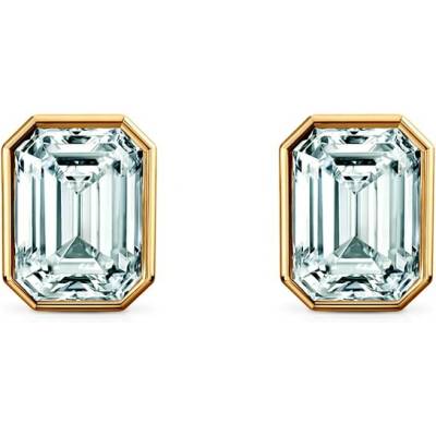 SAVICKI Náušnice Pure žluté zlato diamanty PURE-K-EM-009-DIA-Z