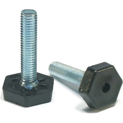 Stavěcí šroub 6-hranný 25 mm se závitem M 8 x 50 mm, plast černý – Hledejceny.cz
