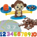 Kruzzel 16947 Opičia váha s číslami