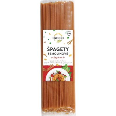Probio Špagety semolinové celozrnné 0,5 kg