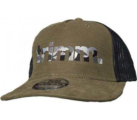 TRIMM FIVE PANEL SNAP army green