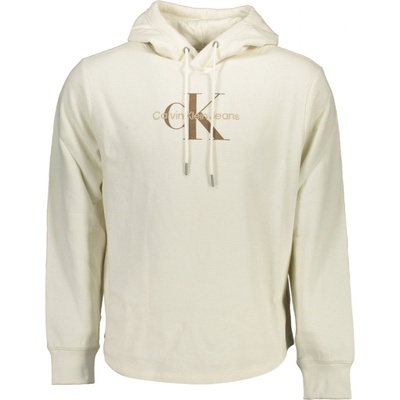 CALVIN KLEIN mikina Biela