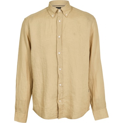 HUGO BOSS Риза с дълъг ръкав Boss Men's Long Sleeve Shirt - Beige 286