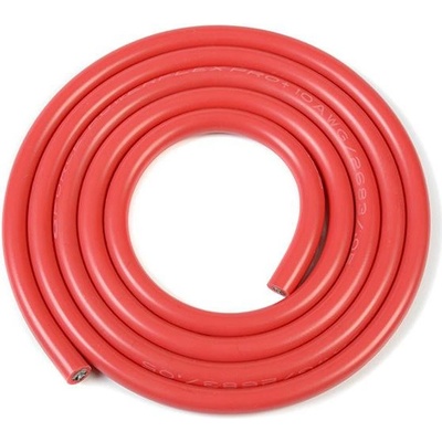 GForce Kabel se silikonovou izolací Powerflex 10AWG červený 1 m
