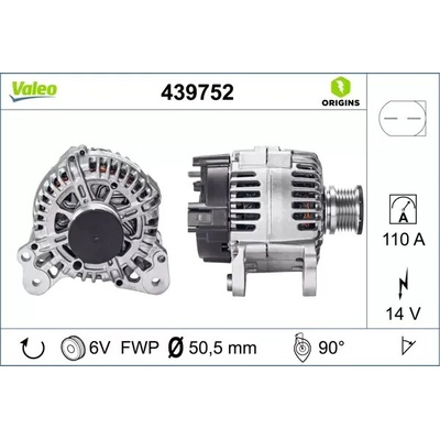 VALEO Alternátor VA 439752