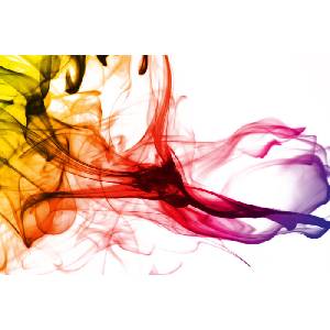 DIMEX ART Флизелинов фототапет топъл цветен дим 375 x 250 см