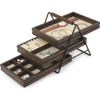 Umbra šperkovnica terrace 1004037048 hnedá