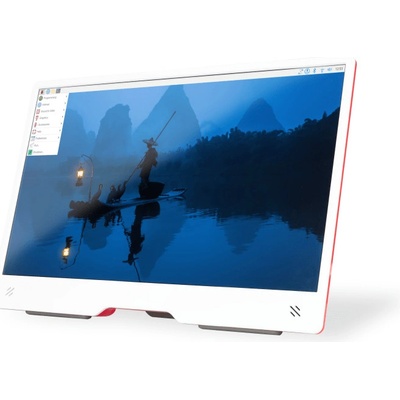 Raspberry Pi Monitor (červený/bílý) – Sleviste.cz