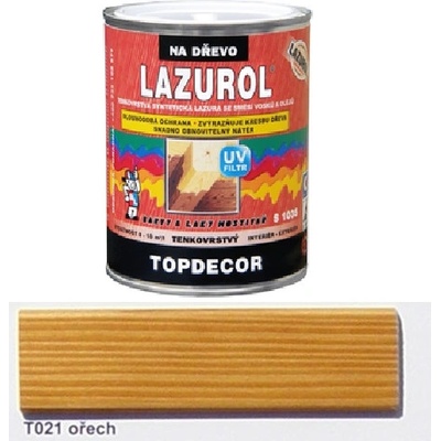 Lazurol Topdecor S1035 0,75 l ořech