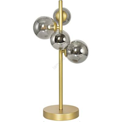 Brilagi - LED Настолна лампа MILLA 4xG9/3W/230V златист/опушен (BG1798)