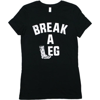 Foo Fighters Break A Leg (Back Print & Ex-Tour) Black S Дамски Риза (FOOTS33LB01)