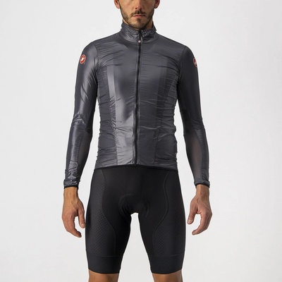 Castelli Aria Shell JKT Tmavošedá pánska