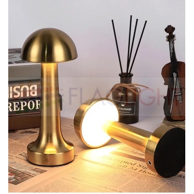 Настолна Лампа 3w Презареждаема батерия, Включване и Избор на Цветна температура с докосване (1400)