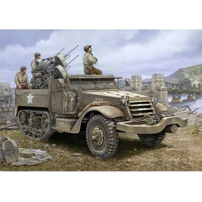 Trumpeter M16 Haltrack Multiple Gun 1:16