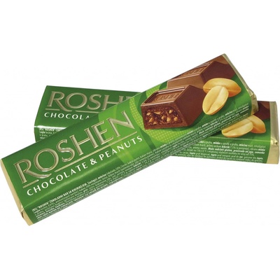 Roshen Mléčná s Arašídy 30x38g