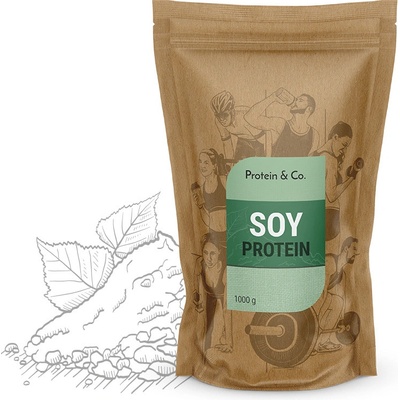 Protein&Co. Sojový proteín 1000 g