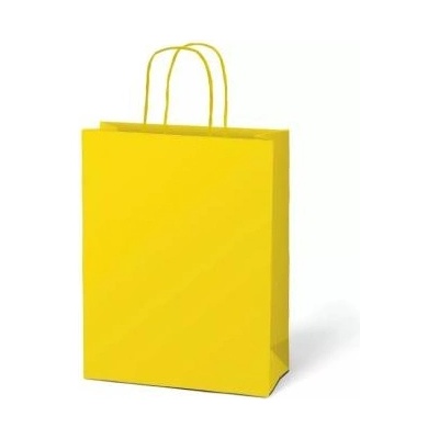 MFP taška dárková T4 kraft 180x230x100 žlutá - 5251222