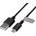 4smarts Компактен microUSB кабел с (100 см) - 4smarts Basic Micro-USB Data Cable BasicCord 1m (черен) (4S468461 )
