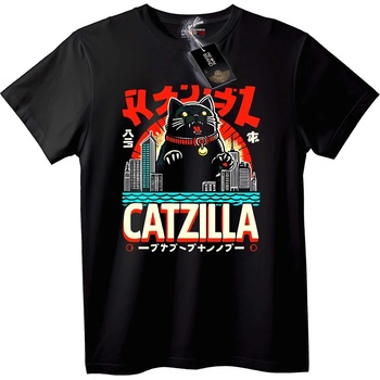 NOONEBRAND Тениска Catzilla - M, White