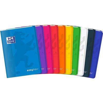Oxford Zošit easyBook PP A4 linajkový s okrajom mix
