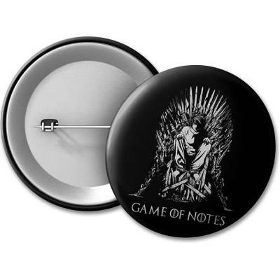 Death Note placka Game of Notes 50 mm