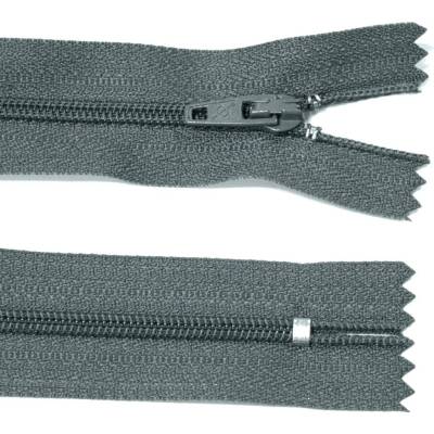 Spirálový zip no.3 nerozepínací 40cm - více barev color: 712 tmavě šedá