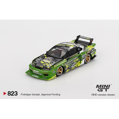 MINI GT Nissan LBSuper Silhouette S15 SILVIA 555 V2 2024 Formula Drift Japan 1:64