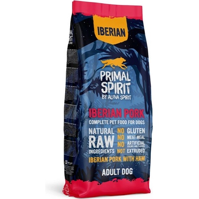 Primal Spirit Dog 60% Iberian Pork with Ham 12 kg